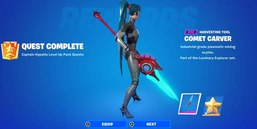 receiving comet carver for captain hypatia