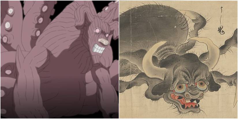 Eight-Tails and Ushi-Oni