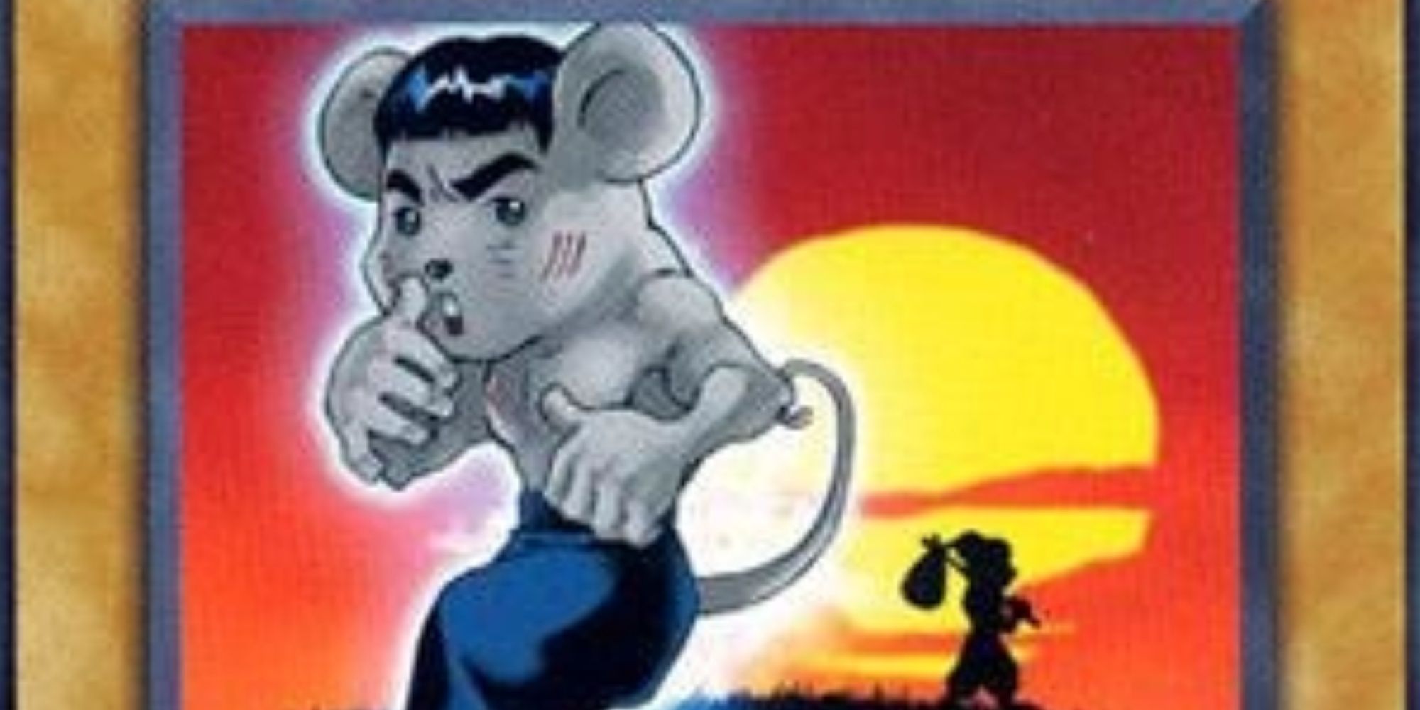 Image of humanoid mouse ready to fight
