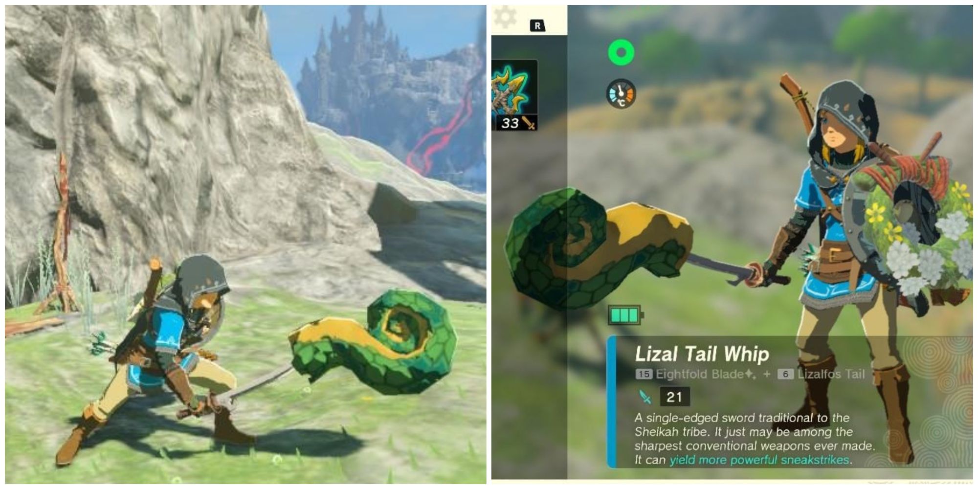 Link swings a whiplash
