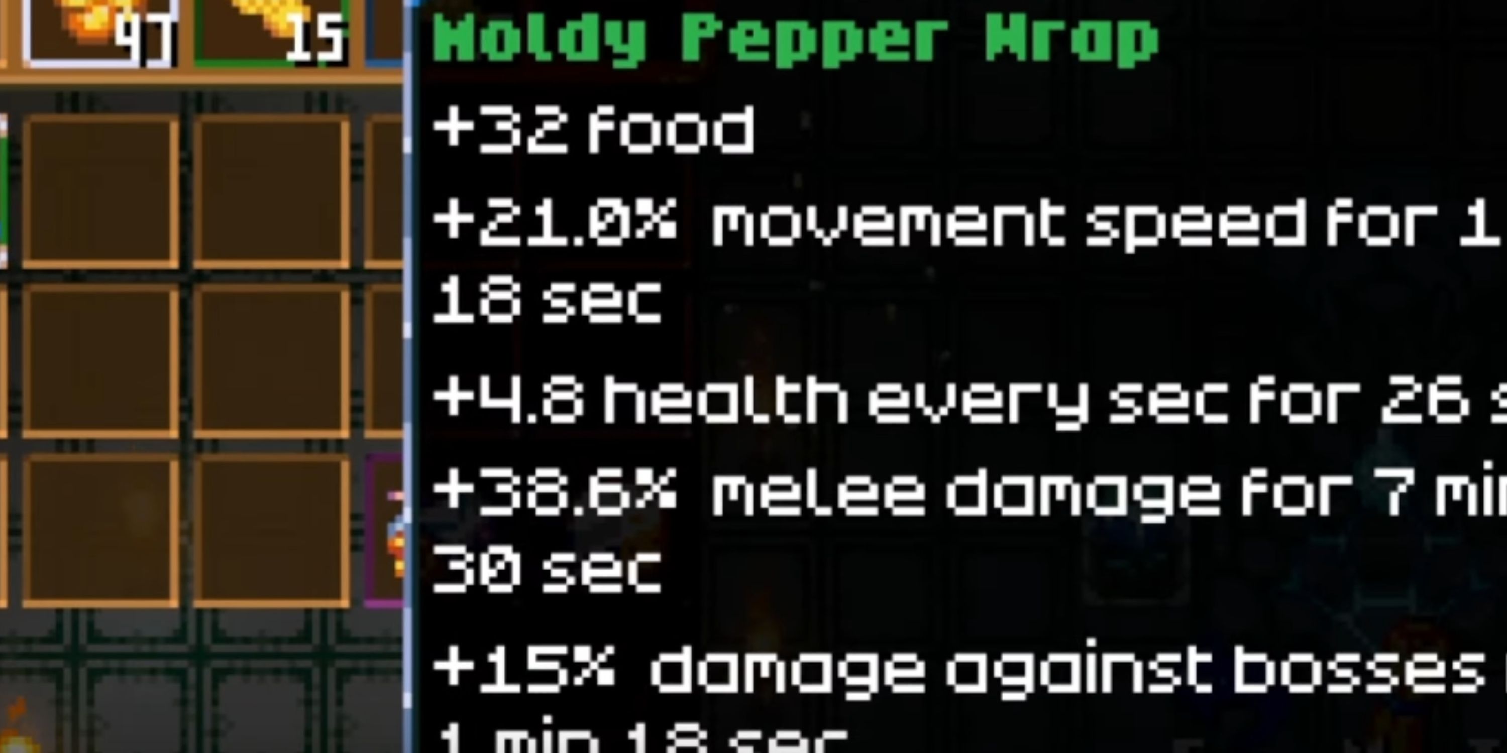 Recipe for Core Keeper Moldy Pepper Wrap