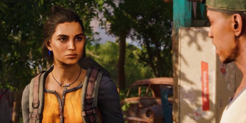 Dani Royas from Far Cry 6, talking to Philly