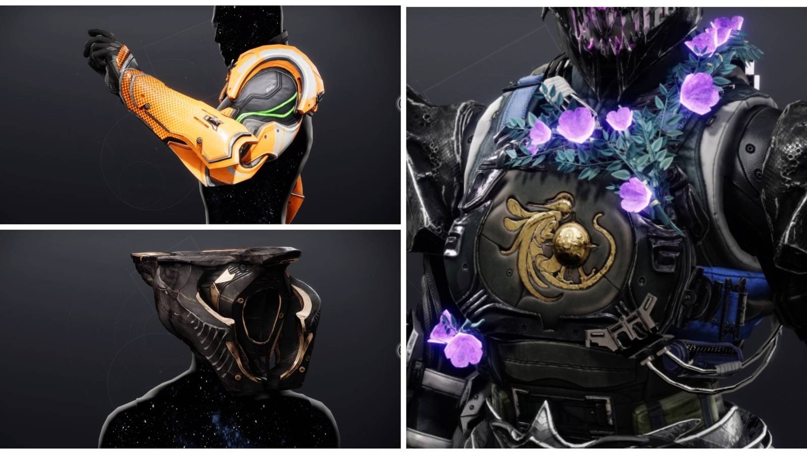 Cenotaph Mask, Arbor Warden, Triton Vice exotics