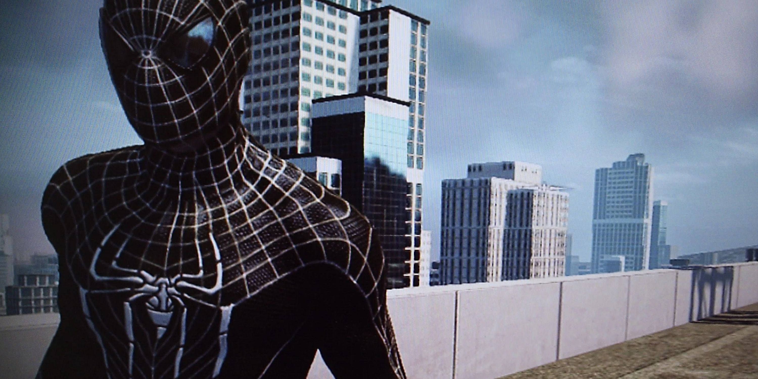 2012 game based on 2012 movie, Spider-Man in Black Suit