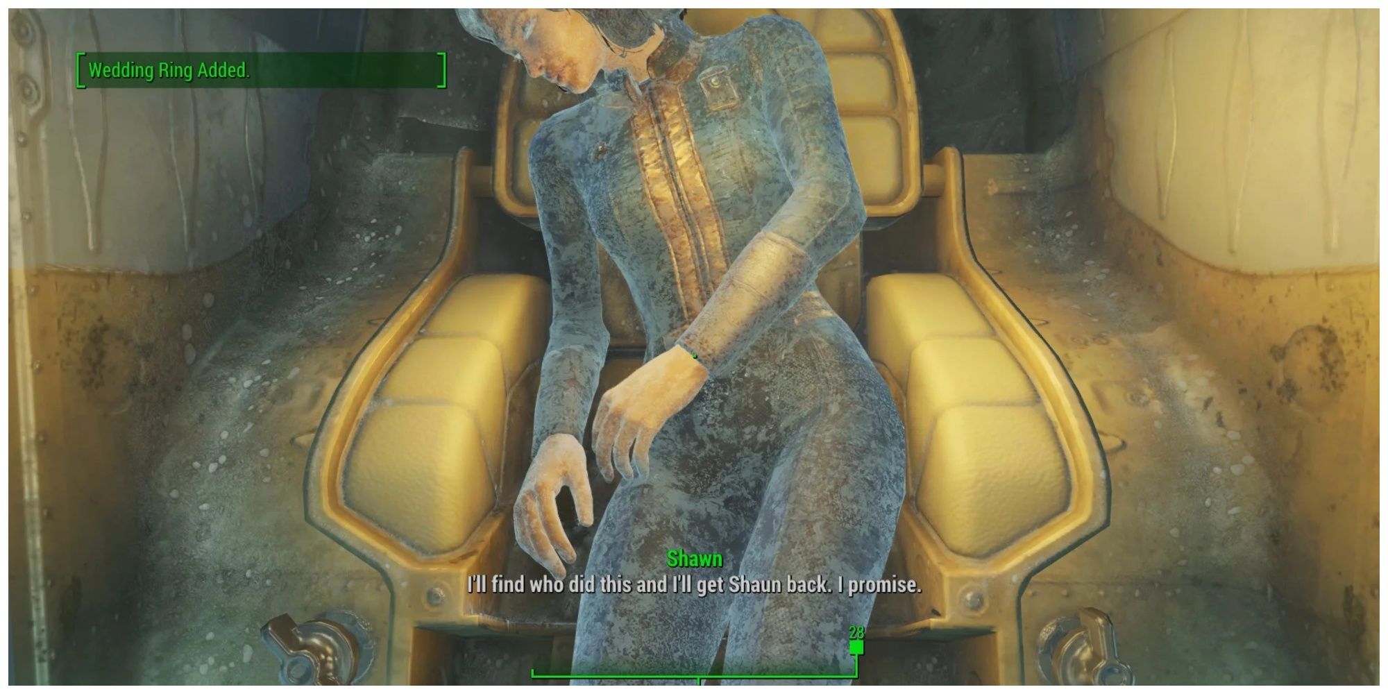 Fallout, vault inhabitant dead after cryogenic freezing