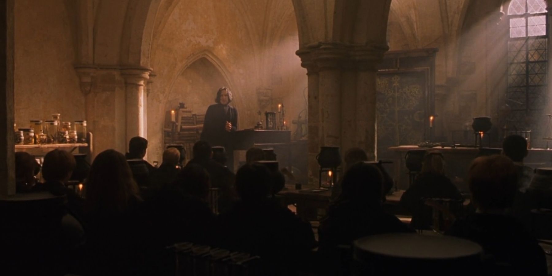 Severus Snape teaches Potions in Harry Potter and the Sorcerer's Stone.