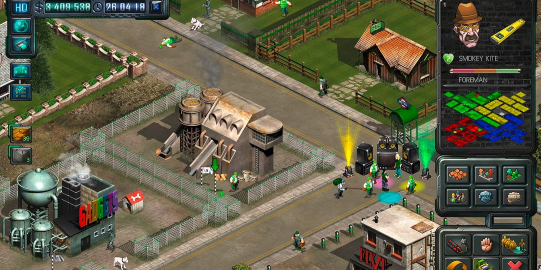 Constructor gameplay