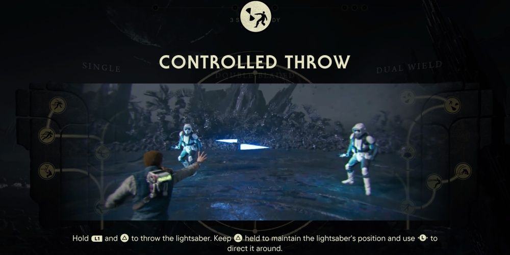 controlled throw skill