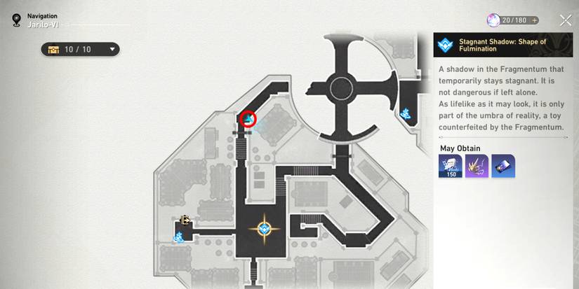 corridor of fading echoes chest 8 location in honkai star rail