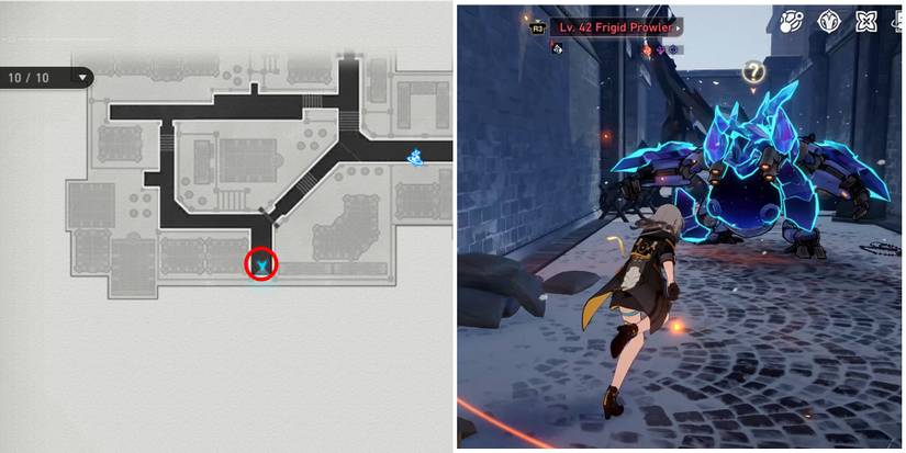 corridor of fading echoes precious chest 1 location in honkai star rail