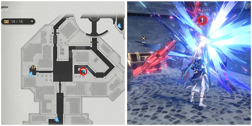 corridor of fading echoes precious chest 3 location in honkai star rail