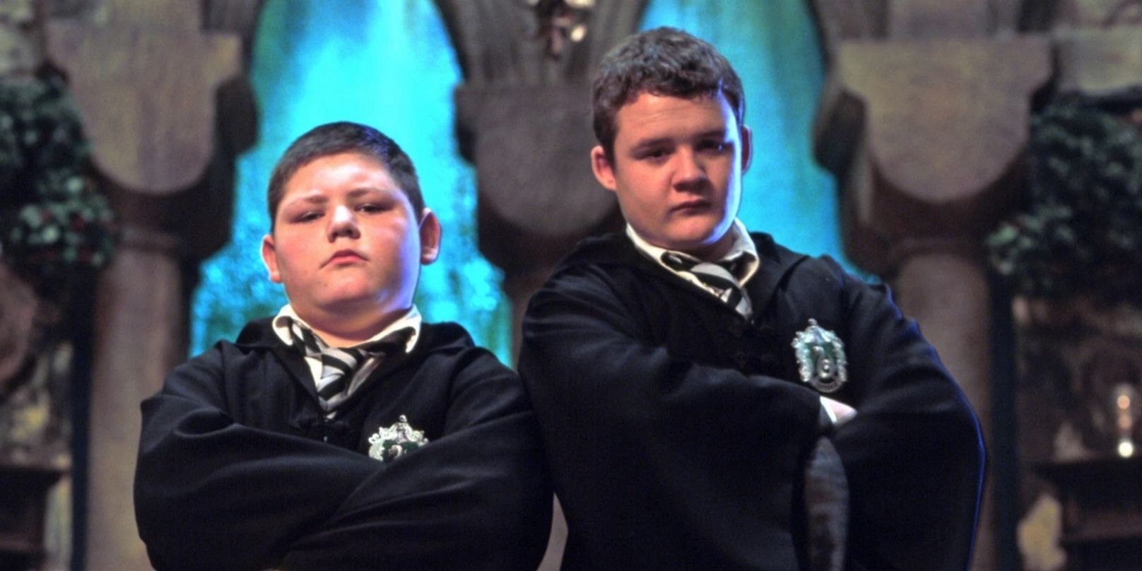 Crabbe and Goyle in Harry Potter