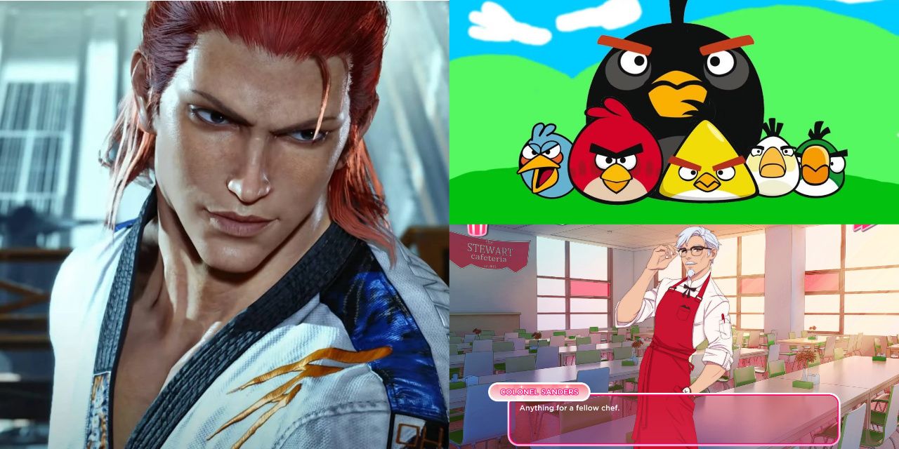 Crossovers That Almost Happened- Tekken Hwoarang Angry Birds I Love You Colonel Sanders