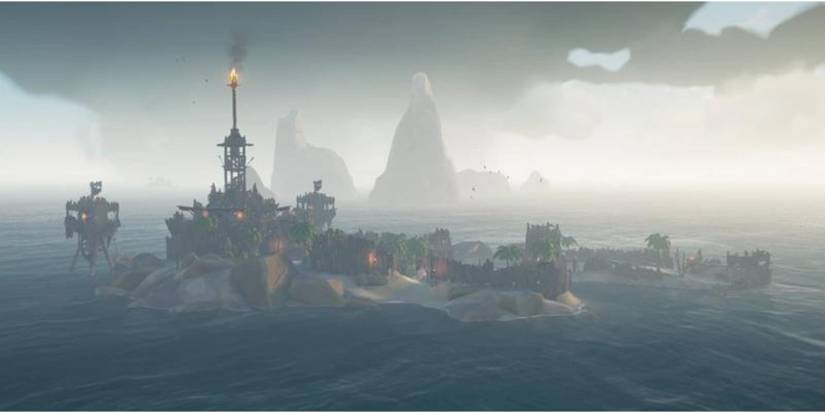 Crow's Nest Fortress In Sea Of Thieves