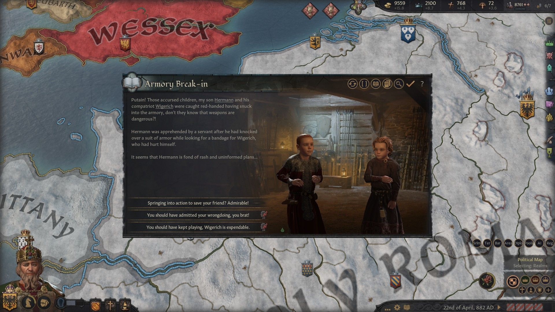 Crusader Kings 3 Education Choice