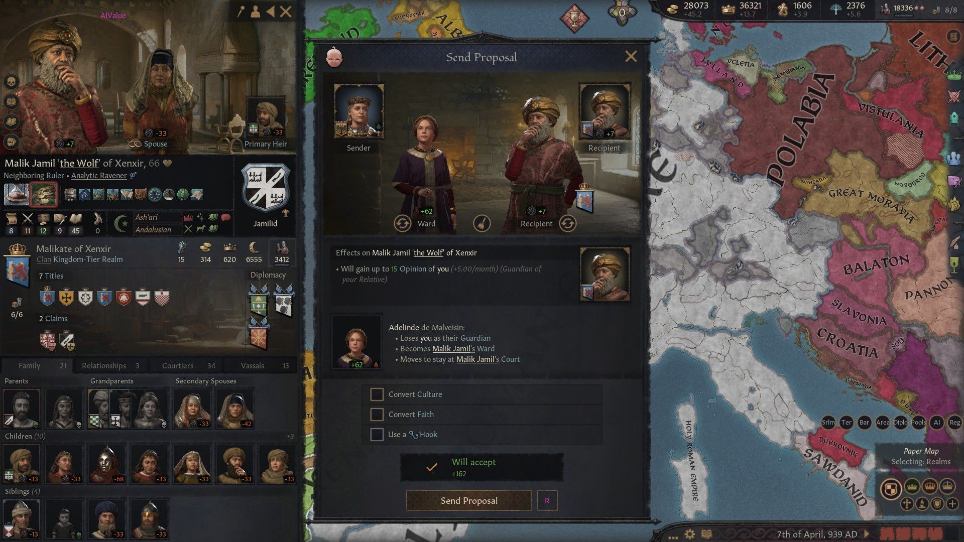 Crusader Kings 3 Education Guardian