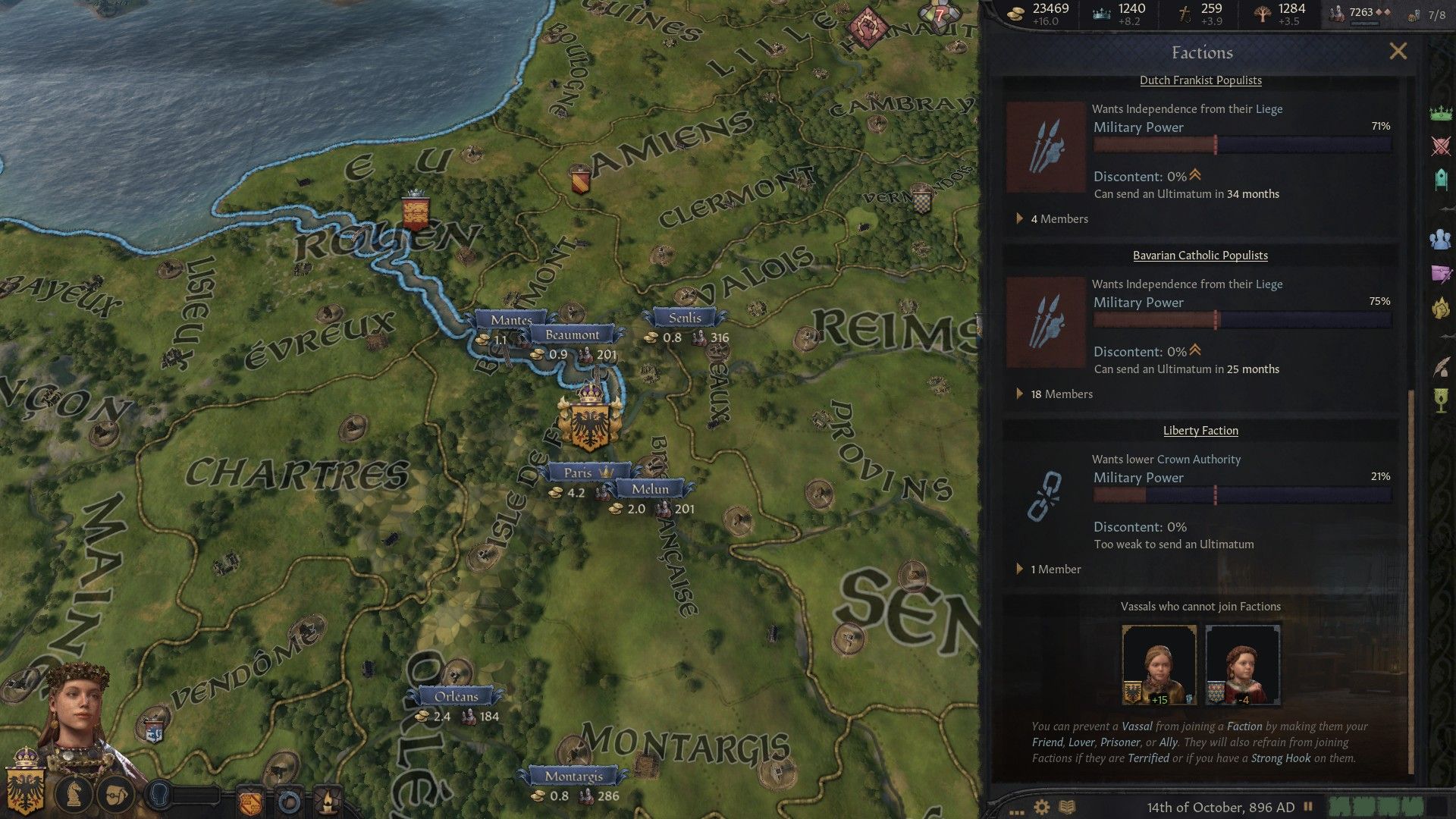Crusader Kings 3: How to Handle Factions