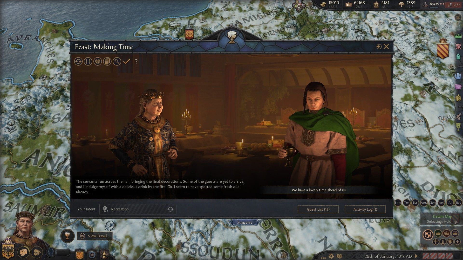 Crusader Kings 3 Feast Begins