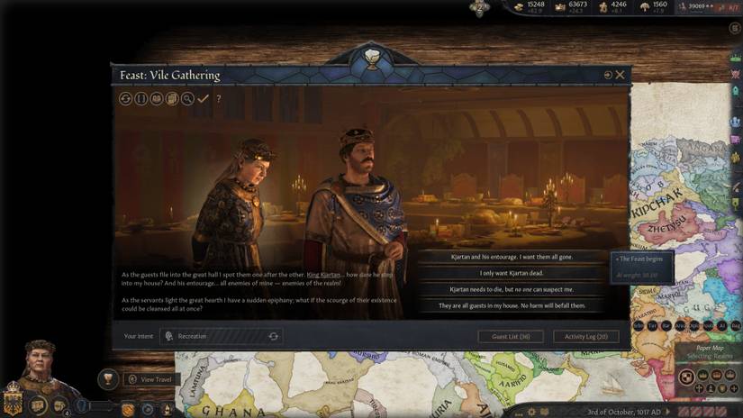 Crusader Kings 3 Feast Murder