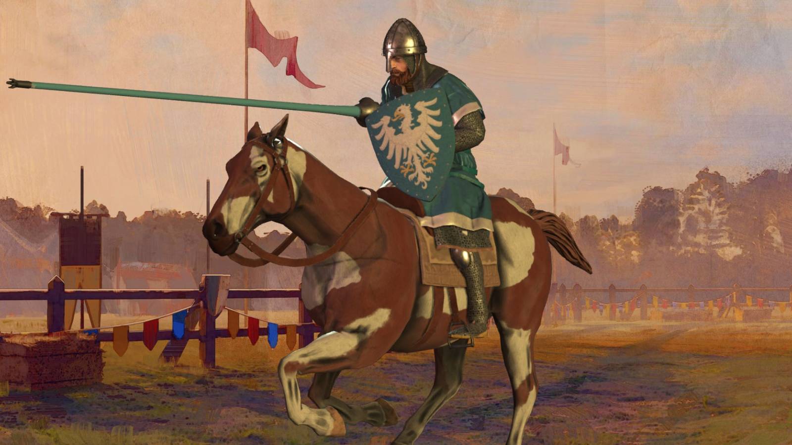 Crusader Kings 3 Knight Jousting