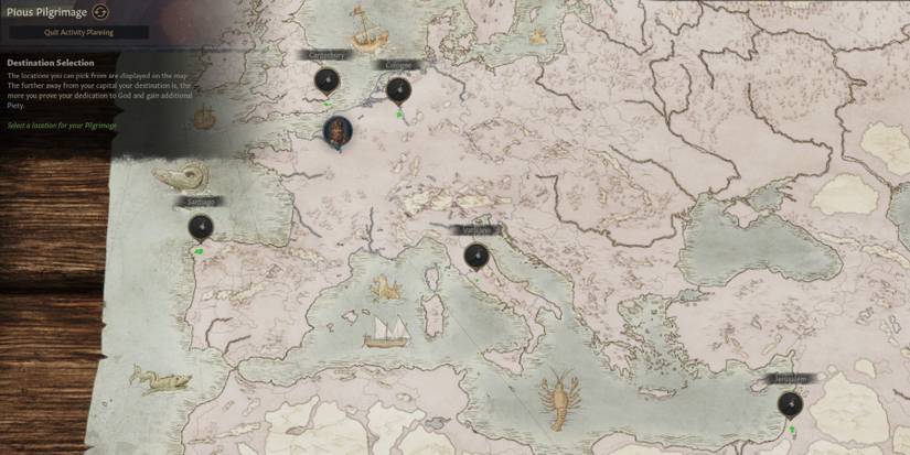 Crusader Kings 3 Pilgrimage Planning