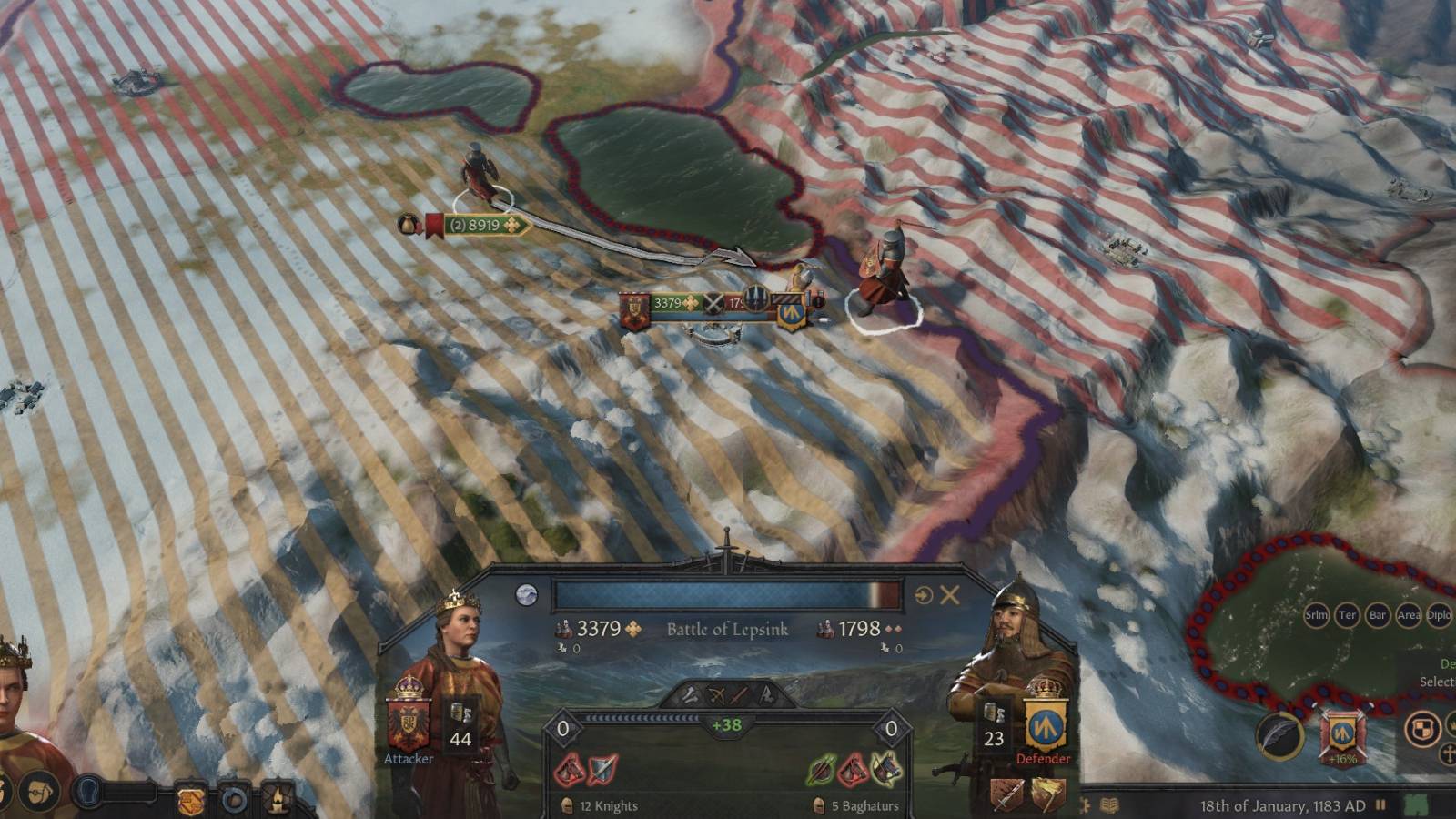 Crusader Kings 3 Stationing Battle