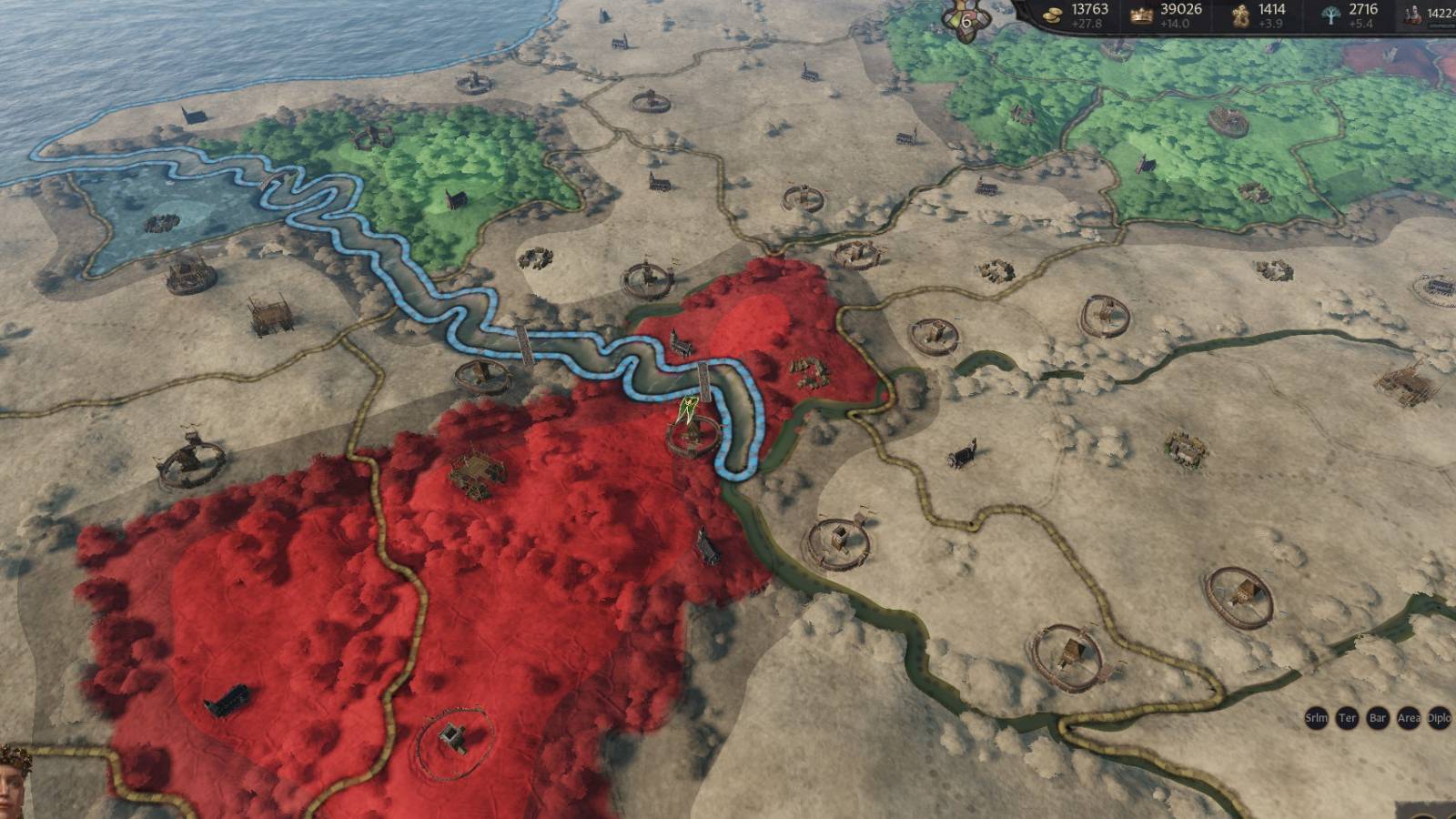 Crusader Kings 3 Terrain Paris