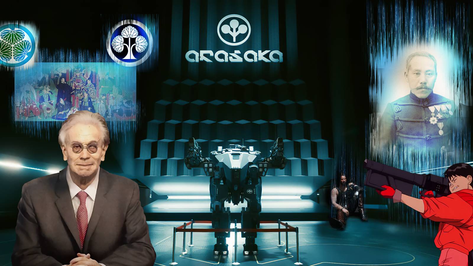 The relationship between Kaneda, the tokugawa clan, and Cyberpunk 2077 can be found it in our list of the 15 things you don't know about the Arasaka Corporation