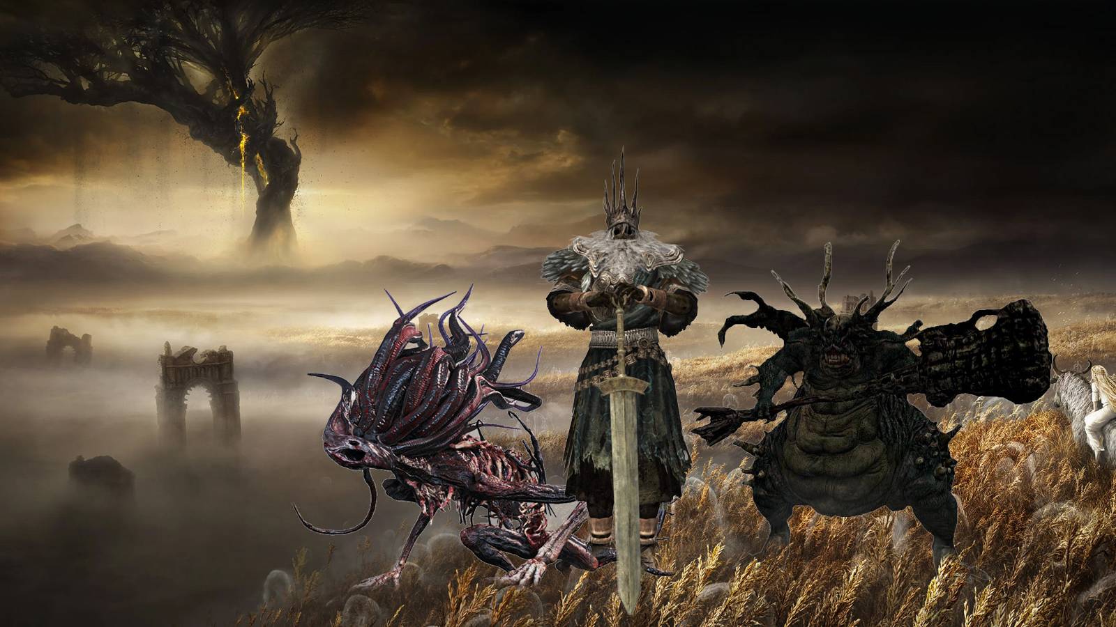 Dark Souls Bloodborne Elden Ring Erdtree