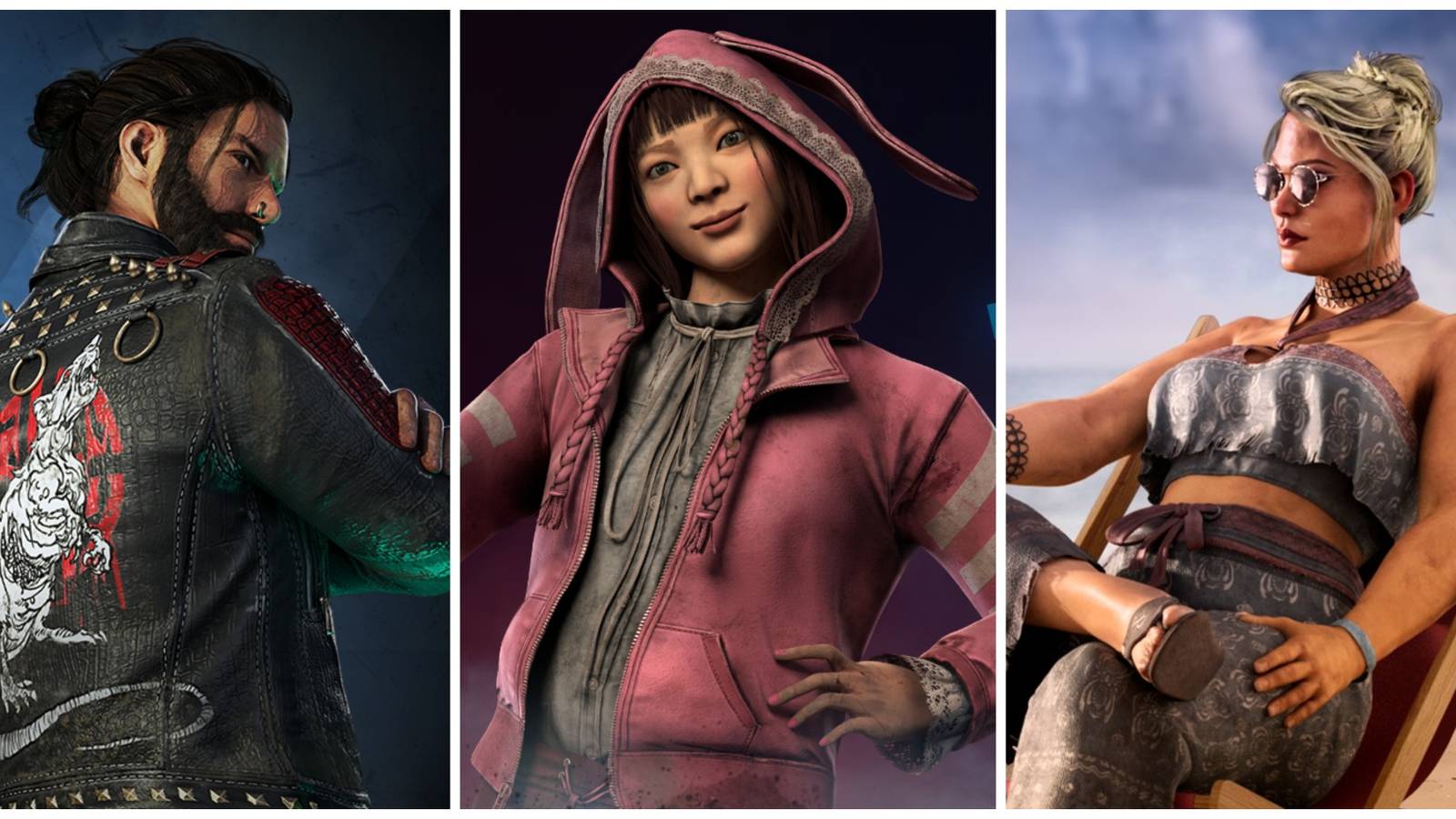 Three Survivors from Dead by Daylight