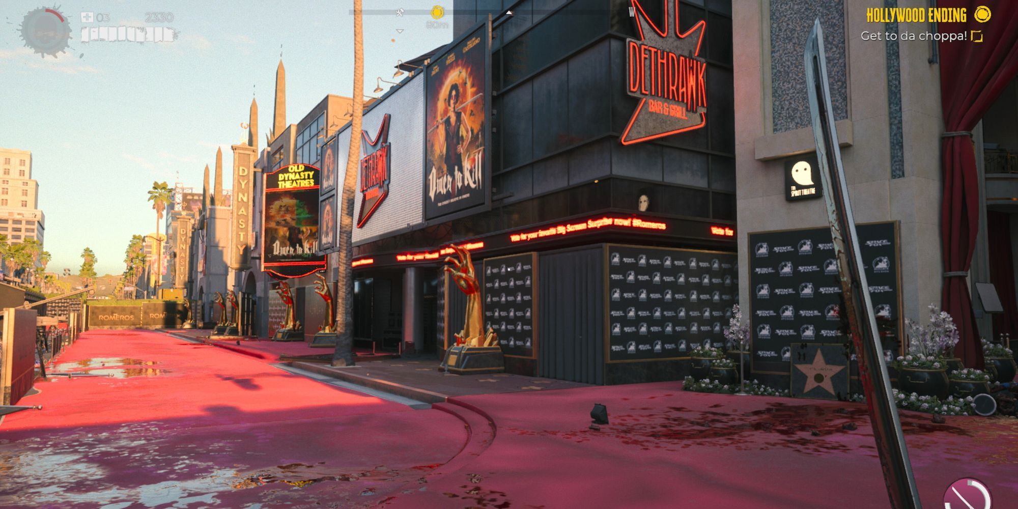 dead island 2 hollywood red carpet