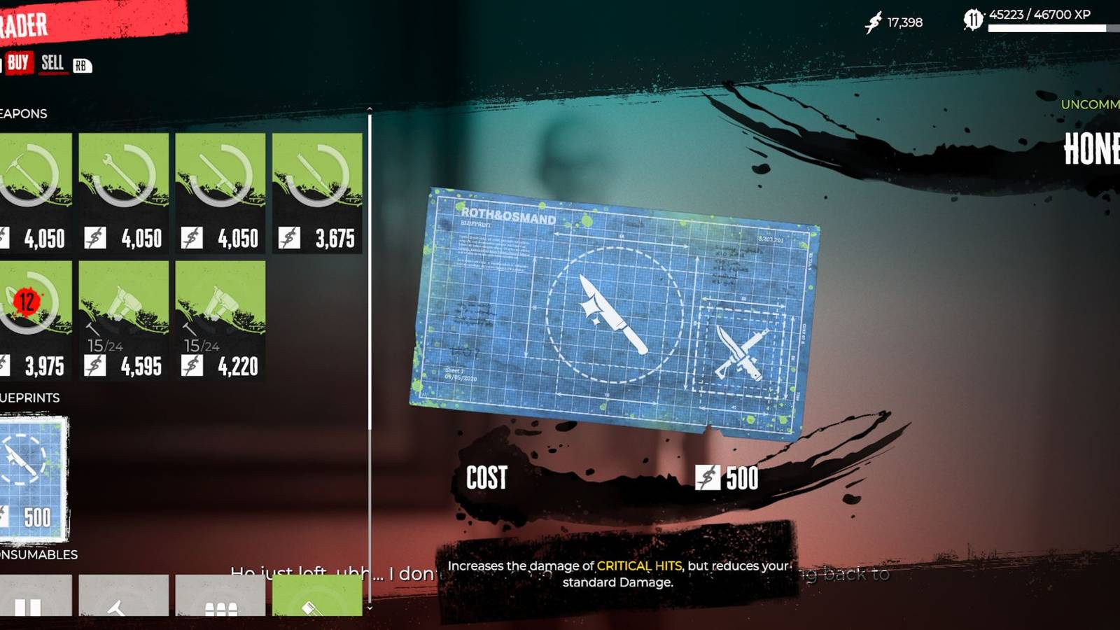 dead island 2 honed blueprint