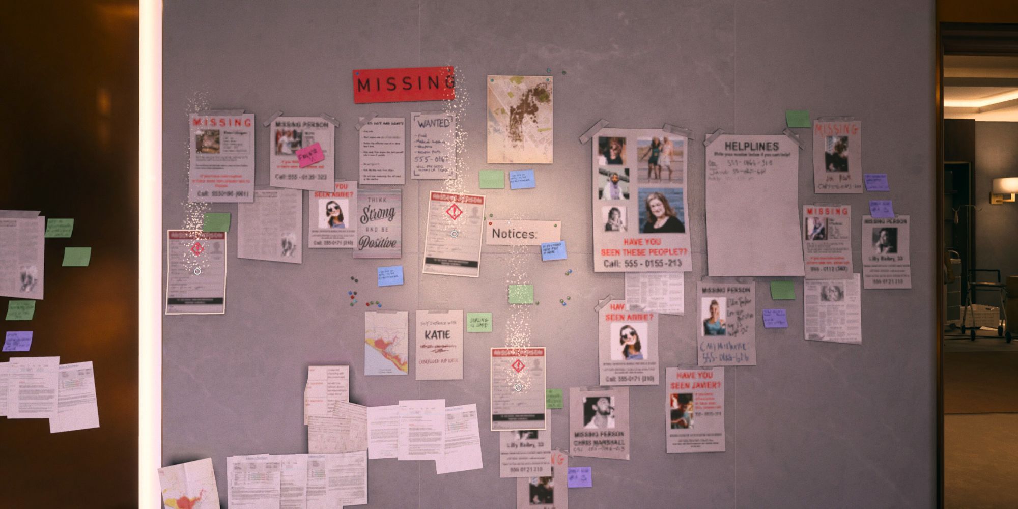 dead island 2 missing persons board