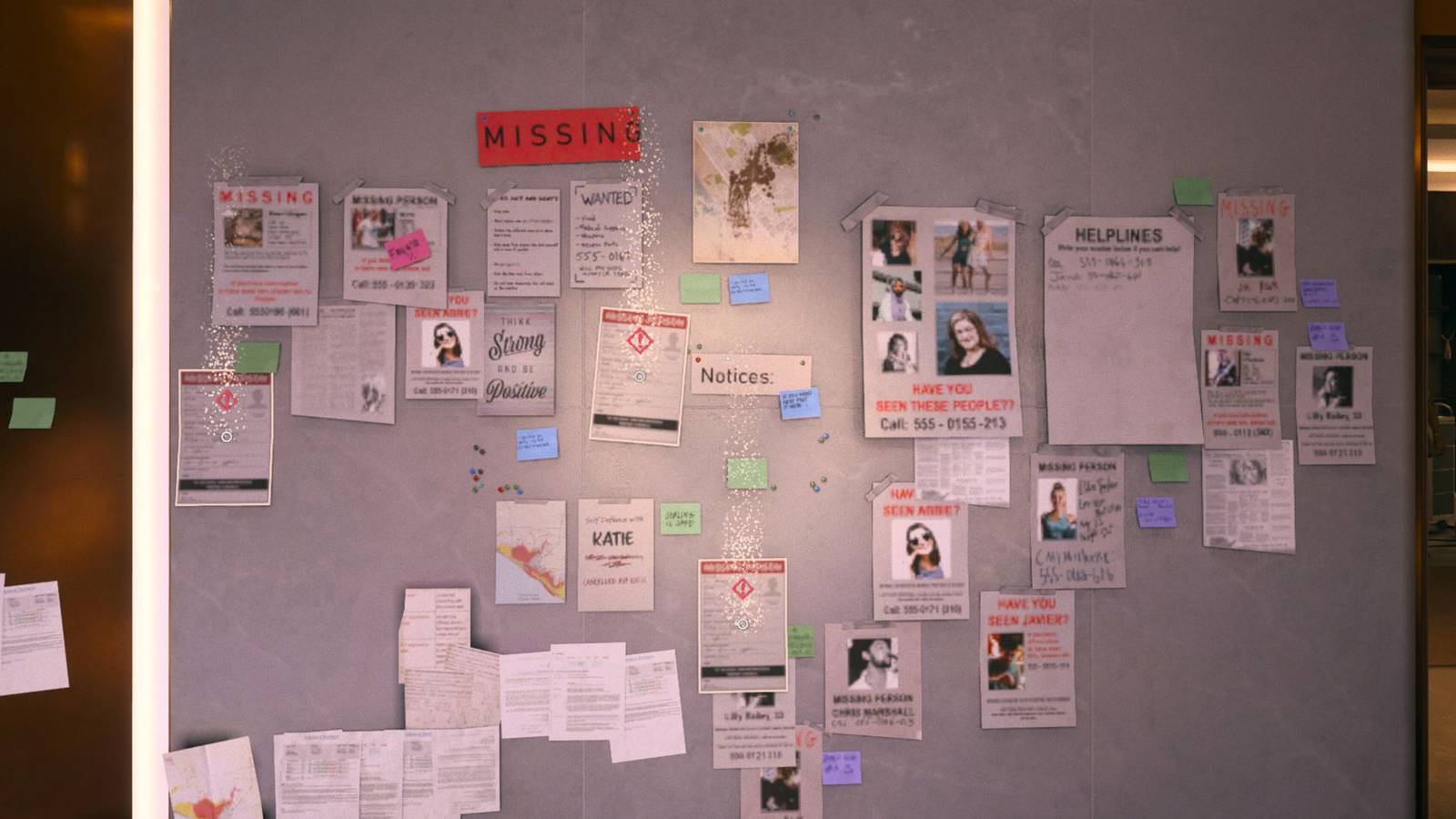 dead island 2 missing persons board