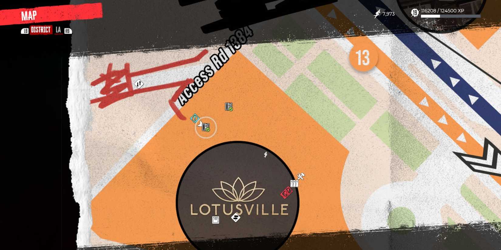 dead island 2 officer wilsons luggage map location