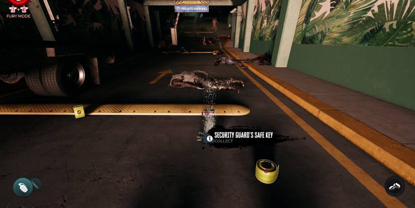 dead island 2 securtiy guard key