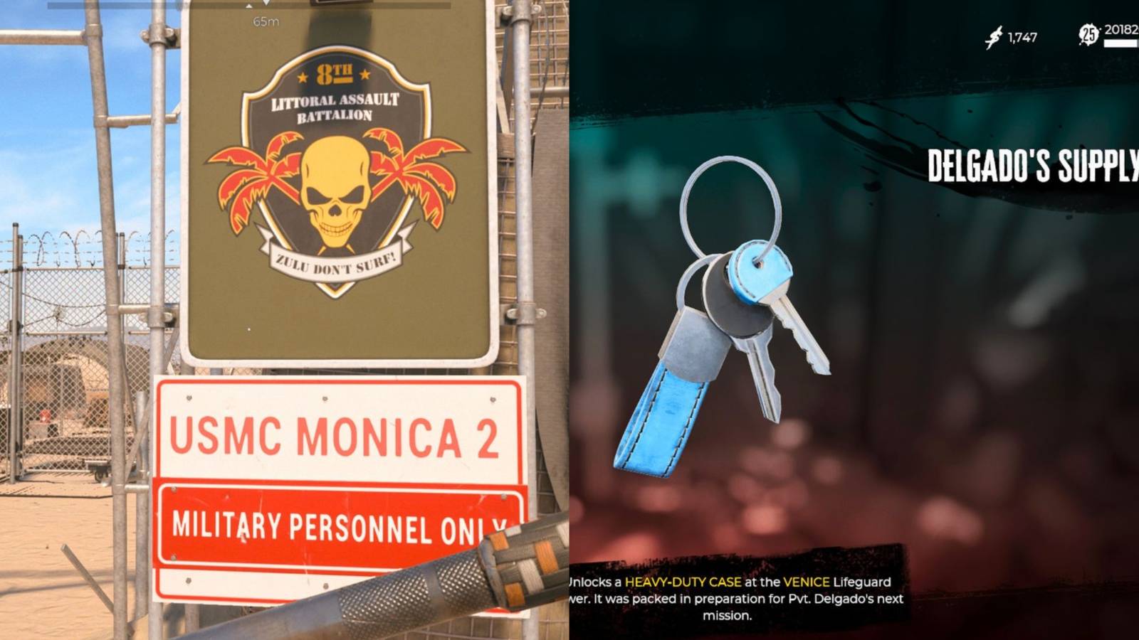 dead island 2 venice military base delgados supply case key