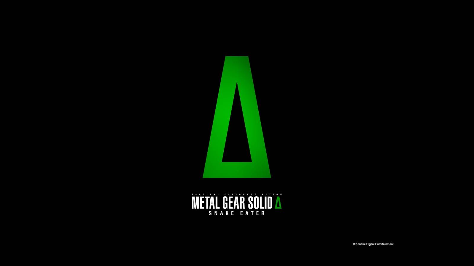 DELTA Metal Gear Solid Snake Eater