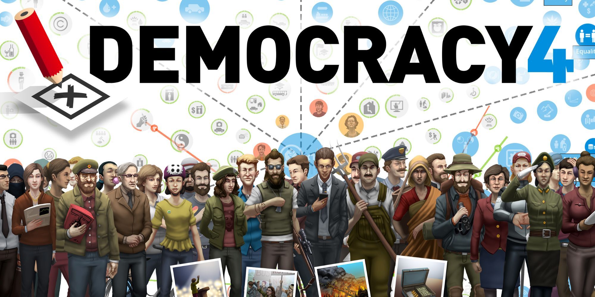 Democracy 4 cover art