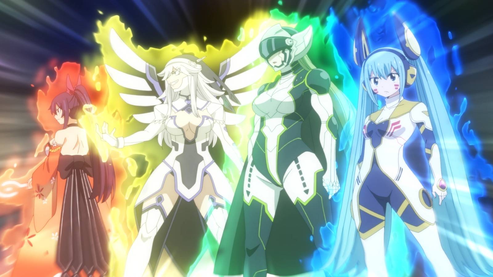 Four Shining Stars' Battle Dress Edens Zero