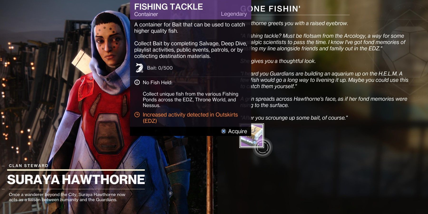 Trying to make myself a fishing gear : r/destiny2