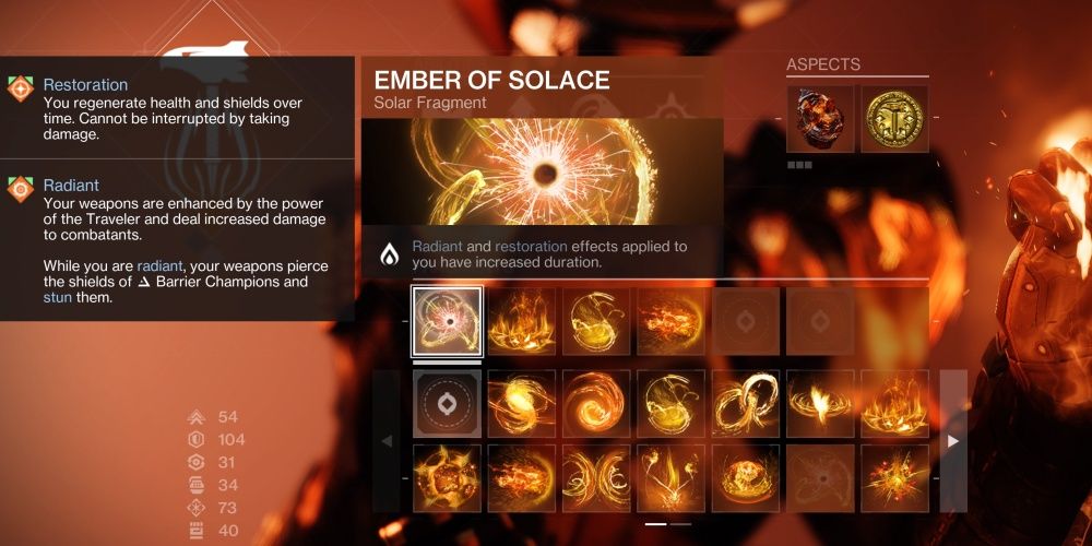 ember of solace solar fragment