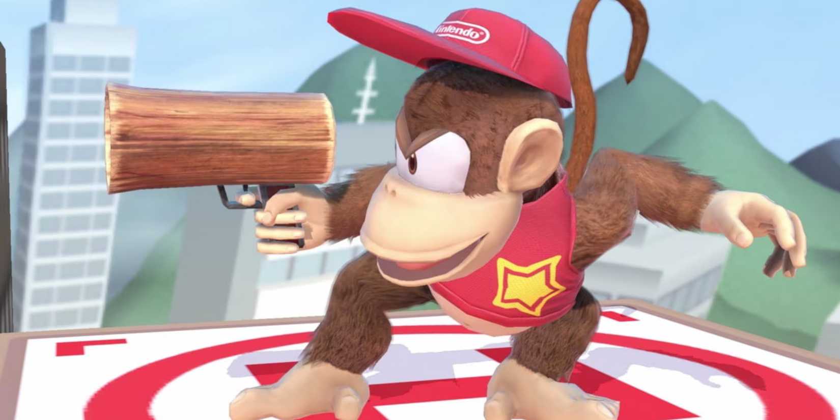 Diddy Kong in Super Smash Bros Ultimate