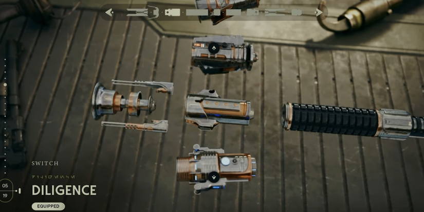 diligence switch in star wars jedi: survivor