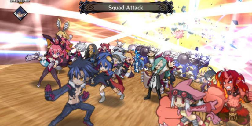 squad attack in Disgaea 5 Complete