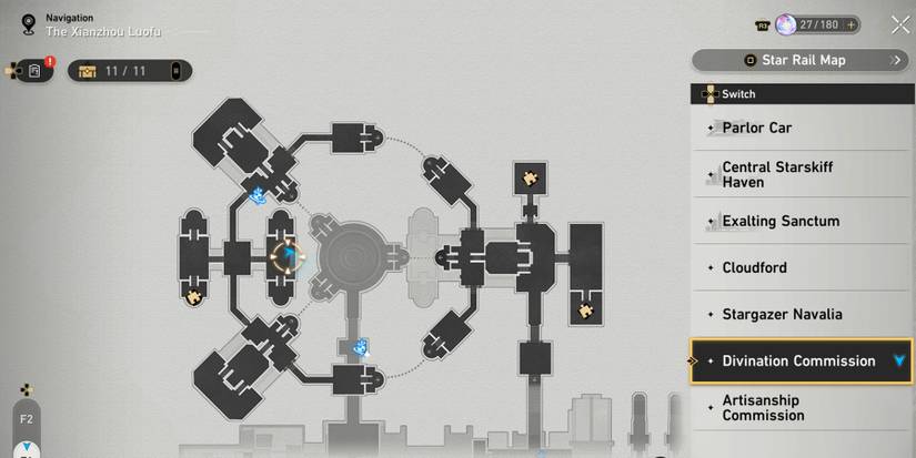 divination commission bountiful treasure 2 location in honkai star rail