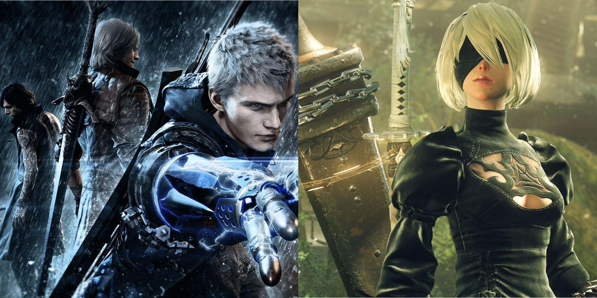 DMC 5 V, Dante and Nero - Nier Automata 2B