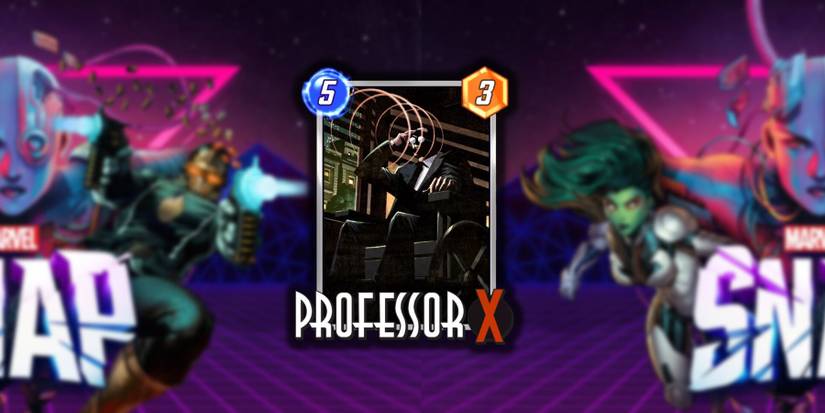 image showing professor x card in marvel snap.