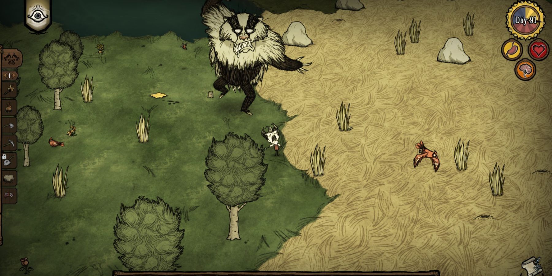 dont starve hard mobs bearger