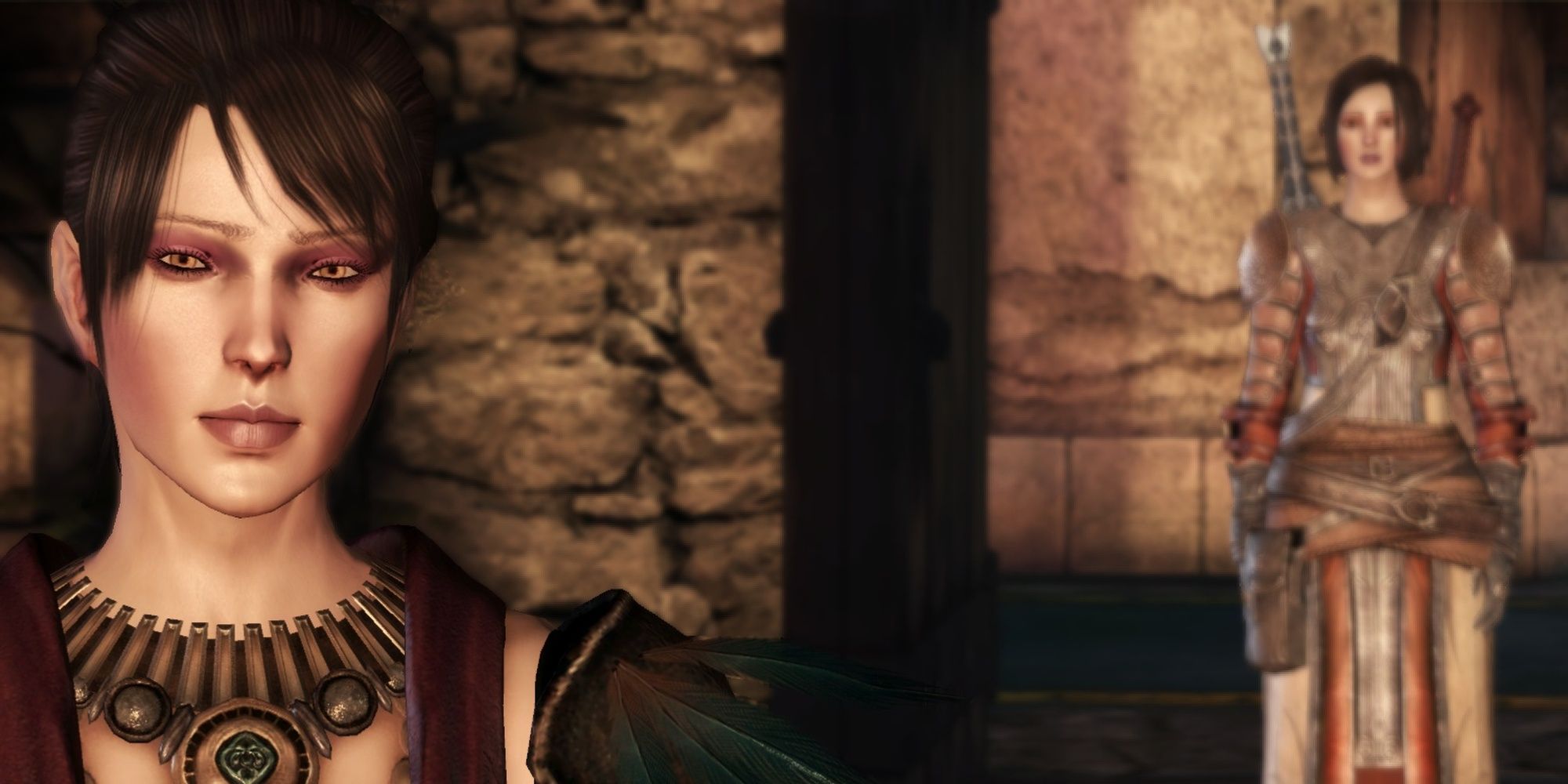 Morrigan proposes a dark ritual to the Warden in Dragon Age: Origins